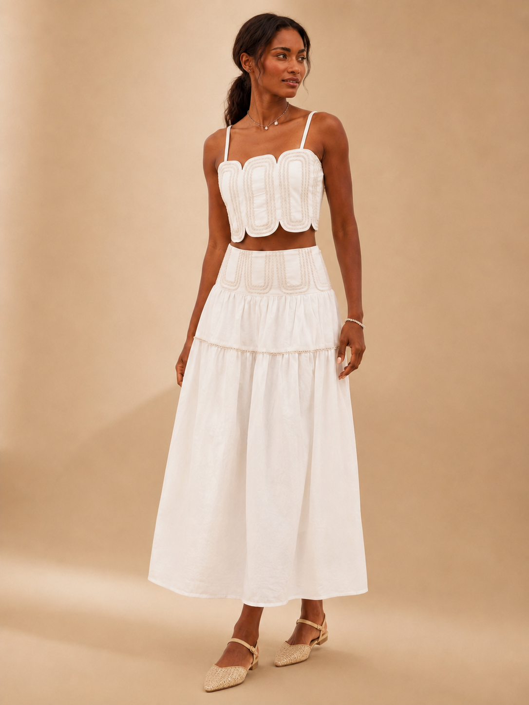 The Farrah Lace Top + Skirt Set - Sold Separately – Thread + Seed