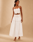 The Farrah Lace Top + Skirt Set - Sold Separately