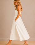 The Nerissa Striped Maxi Dress