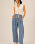 The Noa Drawstring Barrel Pants