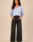 The Elaine Blue Striped Button Down Shirt