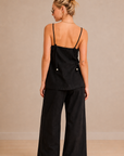 The Lana Linen Tank + Pants Set - Sold Separately