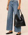 The Sabine Woven Hobo Bag