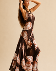 The Kailani Seashell Halter Dress