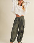 The Cindy Striped Cargo Pants