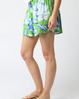 The Claire Floral Shorts