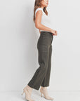 The Colette Utility Wide Leg Jeans