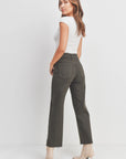 The Colette Utility Wide Leg Jeans