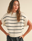 The Colleen Striped Sweater Top