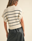 The Colleen Striped Sweater Top