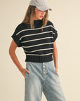 The Colleen Striped Sweater Top
