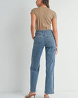 The Cora Longer Length Wide Leg Jeans