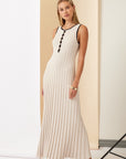 The Cori Contrast Knit Dress