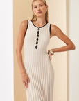The Cori Contrast Knit Dress