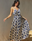 The Cristiana Flared Maxi Dress