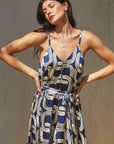 The Cristiana Flared Maxi Dress