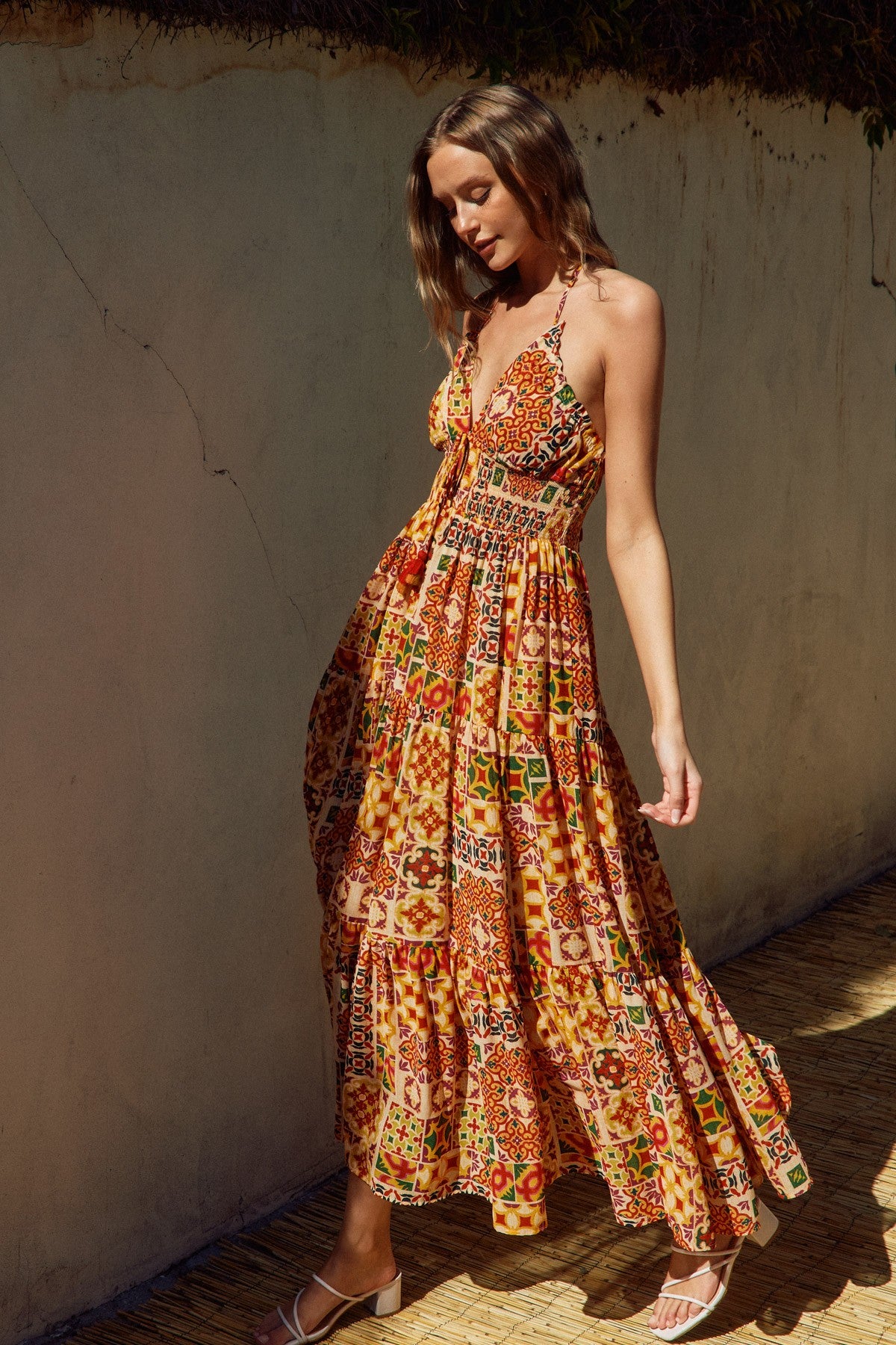 The Dani Halter Maxi Dress