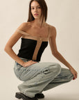 The Dakota Colorblock Sweater Tank Top