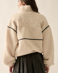 The Darla Cream Sherpa Jacket