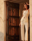 The Danae Crochet Top + Pant Set - Sold Separately