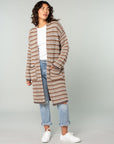 The Darci Striped Cardigan