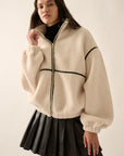 The Darla Cream Sherpa Jacket