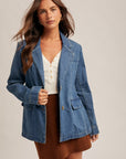 The Delia Denim Blazer