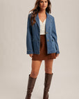 The Delia Denim Blazer