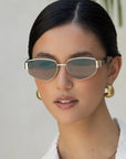 The Delilah Brown Acetate Sunglasses