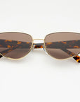 The Delilah Brown Acetate Sunglasses