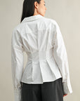 The Delphine Dart Tuck Shirt