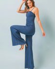 The Mariella Denim Jumpsuit