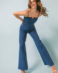 The Mariella Denim Jumpsuit