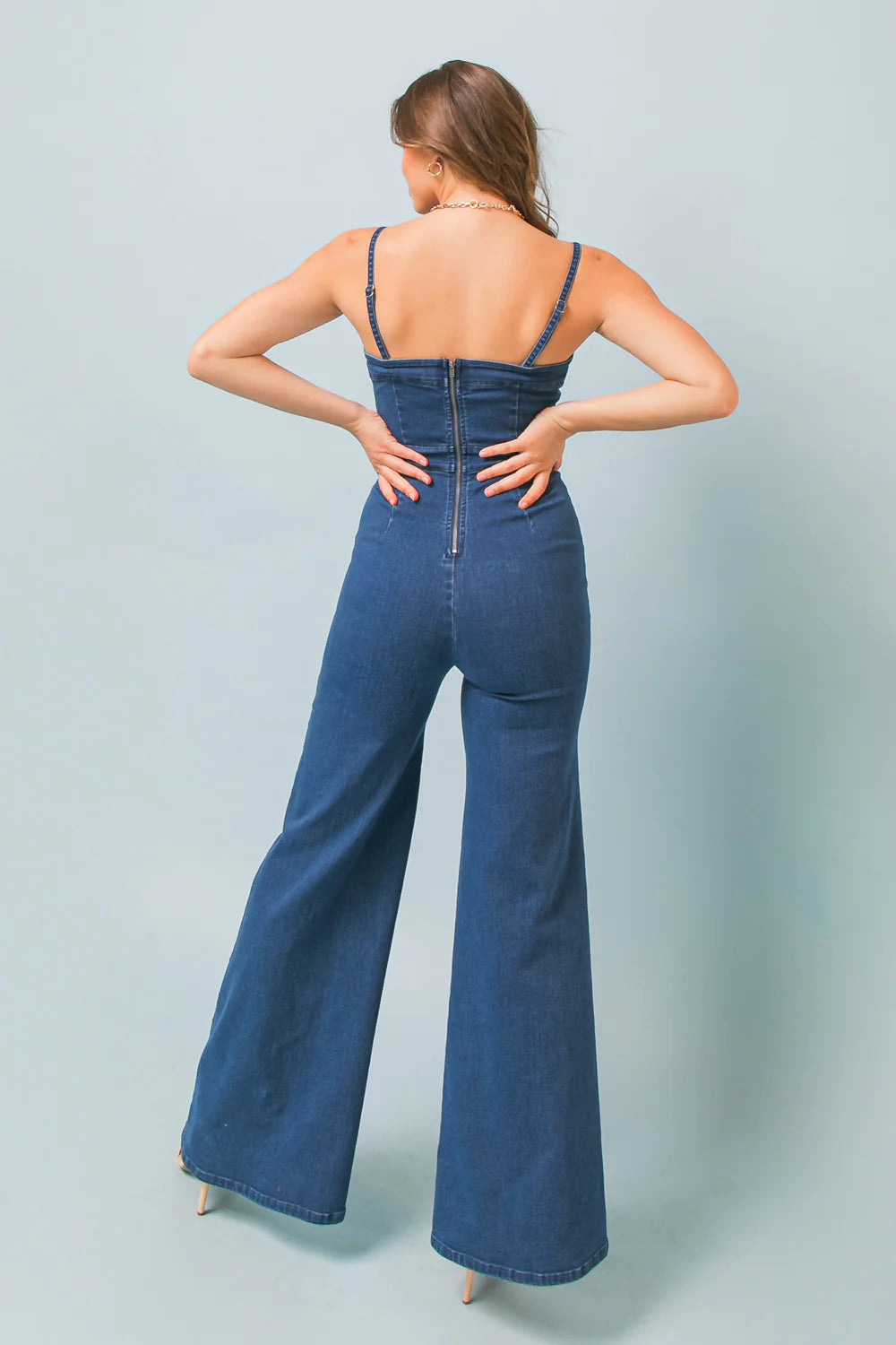 The Mariella Denim Jumpsuit Thread Seed 6962