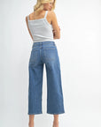 The Devin Cropped Wide Leg Jeans