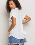 The Diara Tencel Pocket Top