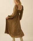 The Dora Smocked Midi Dress