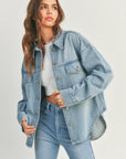 The Dorn Denim Shacket