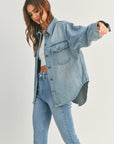 The Dorn Denim Shacket
