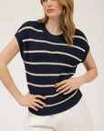 The Dylan Stripe Knit Top