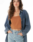 The Madeline Denim Shacket