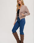 The Elena Knit Bomber Jacket