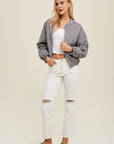 The Else Quilted Bomber Jacket