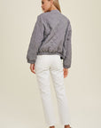 The Else Quilted Bomber Jacket