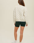 The Else Quilted Bomber Jacket