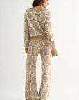 The Elsie Lounge Cardigan + Pant Set - Sold Separately