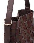 The Elva Woven Bucket Bag
