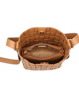 The Elva Woven Bucket Bag