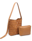 The Elva Woven Bucket Bag