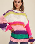 The Emberly Hand Crochet Sweater